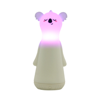 Veilleuse LED Koala Animal de Dessin Animé pour Enfants, Lumière Chaude Respirante, Lampe Torche Rechargeable, Cadeau d'Anniversaire, Santé Intelligente, OEM