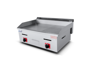 Nouvel équipement de restauration pour cuisine commerciale : Grilles à gaz en acier inoxydable, plaque de cuisson Teppanyaki, cuisinière à gaz de comptoir - Product Image 1