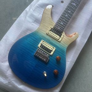 Chitarra Elettrica <span class=keywords><strong>PRS</strong></span> - Modello per Principianti di Livello Professionale, Chitarra a 6 Corde in Mogano Massiccio con Doppio Pickup - Product Image 2