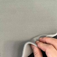 Tissu de revêtement de plafond de voiture en velours élastique personnalisé pour l'intérieur du plafond de voiture