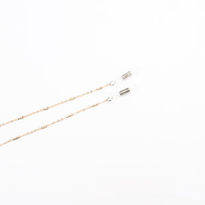 Chaîne de <span class=keywords><strong>lunettes</strong></span> <span class=keywords><strong>tendance</strong></span> en métal pour femmes, <span class=keywords><strong>cordon</strong></span> de <span class=keywords><strong>lunettes</strong></span> anti-transpiration, prix de gros, référence WH017 - Product Image 3