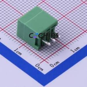 KF2EDGV-2.5-3P Plug-in Terminal Block Through hole,P=2.5mm Connector Board-to-Board / Socket - Closed 1x3P 2.5mm Green - Product Image 2
