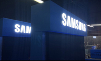 Letreros electrónicos LED de alta calidad al por mayor letras luminosas iluminadas frontales ABS para señalización de logotipo de escaparate de la empresa Samsung