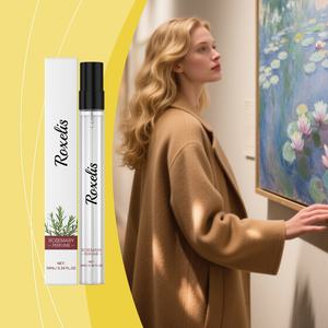 Pegatinas Personalizadas Mini Perfumes Originales al por Mayor Fragancia para el Hogar para Mujer Eau de Toilette Romero y Bergamota Desodorante - Product Image 5