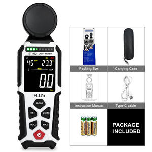 อิลลูมิเตอร์ดิจิตอลความแม่นยำสูงพร้อมจอแสดงผลสีความละเอียดสูง2.8นิ้วเครื่องวัดความสว่างสำหรับเครื่องวัดแสง400klux - Product Image 5