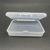 Boîte de rangement en plastique transparente imperméable pour le stockage de bijoux, de perles et de pièces