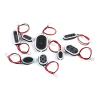 Altavoz ovalado de 1318/1510/1810/20142030/2209 8R1W, altavoz de navegación GPS para perros electrónicos de 8 ohmios y 1W con cable/Terminal de 1,25/2,0mm