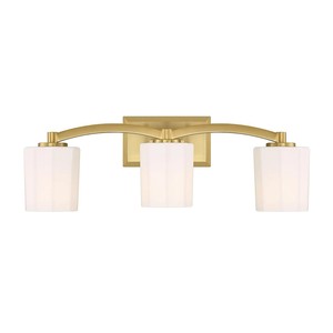 Modern Style Wall Lamp with Clear Glass Shade Brushed Gold Vanity Light <b>E26</b> Base for Hotel or Bathroom Lighting Decor - Product Image 4