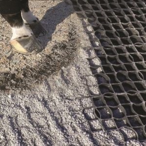 Grille antidérapante <span class=keywords><strong>pour</strong></span> le contrôle de la boue dans les paddocks et les manades de chevaux, <span class=keywords><strong>pour</strong></span> le renforcement des boxes et des paddocks, revêtement de sol <span class=keywords><strong>pour</strong></span> manades équestres - Product Image 3