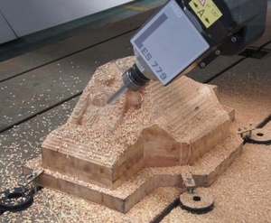 Rongchi 4 Axis ATC Router 1325 1530 3D Wood Foam Engraving <b>Machine</b> with Rotary Device for Furniture Making - Product Image 5