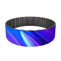 Anillo interior al aire libre arco circular escenario Fondo grandes programas pantalla redonda curva LED pantalla