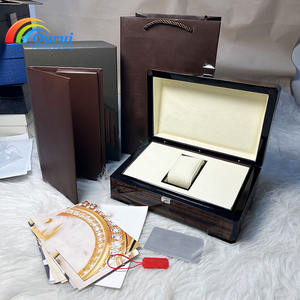 Estuche de Reloj de Lujo Marca Brown, Juego Completo de Empaque para Reloj con Bolsa de Regalo, Porta Tarjetas y Certificado, Caja de Regalo para Reloj con Logotipo Personalizado - Product Image 2