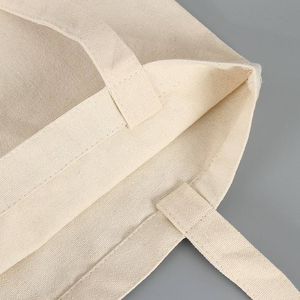 Sac fourre-tout en toile avec logo personnalisé, coton naturel, sac de shopping réutilisable, sac à bandoulière, sac d'épicerie écologique - Product Image 4