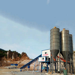 خلاط خرسانة من YILI سعة كبيرة HZS50 محمول للاستئجار مزود بمعدات خرسانة محمولة بقدرة كبيرة 180 متر مكعب - Product Image 2