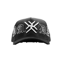 Cappelli da Baseball Personalizzati Stile Distressed con Chip NFC di Qualità G5, Set Completo, Ricamo Rico O Muerto Mz, con Spilla in Metallo - OEM ODM Disponibili