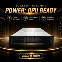 خادم راك Dell PowerEdge R750xa 2U مع معالج Intel Xeon Scalable من الجيل الثالث لنظام تخزين المؤسسات