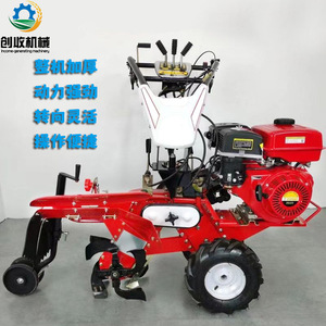 Multifunctional Farm <b>Cultivator</b> Gasoline Powered 4 Wheel Drive Tiller For Garden Soil Tillage And Weeding - Product Image 2