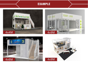Tianyu TUV CE dễ dàng lắp ráp triển lãm thương mại hai tầng nhà nhôm Triển Lãm Đứng hệ thống triển lãm hai tầng gian hàng - Product Image 5