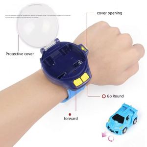 2.4G Children's Mini <b>Watch</b> RC <b>Car</b> Toy Remote Control Drift Stunt 2 Channels Indoor-Outdoor Use USB Charging Kid Birthday Gift - Product Image 4