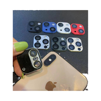 Adaptateur de coque d'objectif d'appareil photo pour iPhone X XS XR MAX, transformant en iPhone 13 PRO MAX