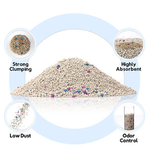 Vente en gros d'usine OEM ODM de la litière pour chat bentonite agglomérante granule minéral argile sodique zéolite au charbon actif - Product Image 2