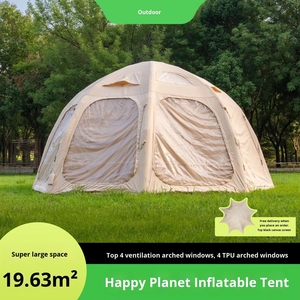 Professional 4-5 Person Double Layer Dome <b>Tent</b> With UV Protection Four-Season Outdoor Camping <b>Tent</b> Waterproof Polyester Fabric - Product Image 2