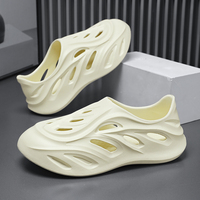 Usines de chaussures Vente en gros Sandales antidérapantes Chaussures en mousse Hommes Logo personnalisé Jardin EVA Sabots Fabricant 2025 Tendance