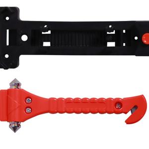 เครื่องมือฉุกเฉินสำหรับรถยนต์ค้อนนิรภัยเครื่องเจาะหน้าต่างเครื่องตัดเข็มขัดนิรภัยเครื่องมือหลบหนีฉุกเฉินแบบ2-in-1 - Product Image 6