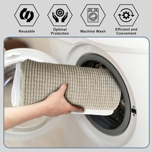 공장 도매 가격 휴대용 세탁기 신발 세탁 가방 360 도 청소 신발 세탁 가방 - Product Image 6