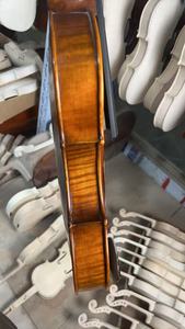 <span class=keywords><strong>Viola</strong></span> hecha a mano de <span class=keywords><strong>15</strong></span> <span class=keywords><strong>pulgadas</strong></span>, abeto sólido y arce con buen sonido, buen grano, cinco cuerdas, puente Aubert - Product Image 3