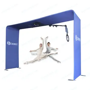 Photobooth Easy 360 avec logiciel Machine rotative Selfie Cabine vidéo automatique 360 Photoboothwith Flight Case