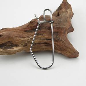 Stainless Steel Fish Clip With <b>Swivel</b> <b>Snap</b> Hook For Live Bait Fishing Gear One Size Pack - Product Image 2