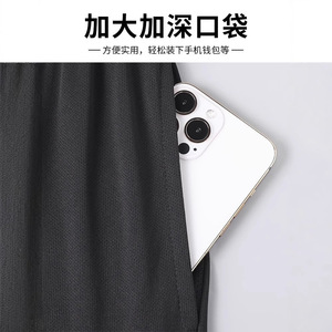 Traje Deportivo de Verano para Hombre, Camiseta de Baloncesto de Manga Corta de Seda Helada de Secado Rápido, Ropa de Fitness con Estampado por Transferencia Térmica - Product Image 5