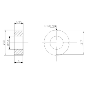 Gốm piezoresistive cảm biến áp suất BL-YL-WPAH31 kích thước nhỏ gốm để kiểm soát môi trường - Product Image 4