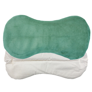 Almohada de lana suave para bebé Mochi, calentable en microondas con semillas de trigo, almohada relajante para bebé que alivia <span class=keywords><strong>gases</strong></span> intestinales, con semillas de trigo sarraceno y linaza, reutilizable. - Product Image 5