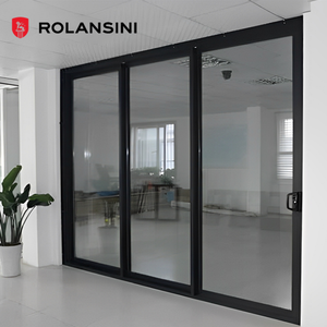 रोलांसिनी न्यूनतम साउंडप्रूफ डबल ग्लेज्ड ग्लास एल्यूमीनियम मिश्र धातु आंतरिक लिफ्ट स्लाइडिंग स्टेनलेस स्टील फ्लाई स्क्रीन - Product Image 3