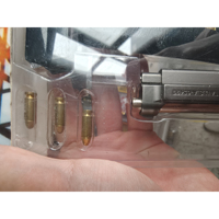 Réplica de Pistola Beretta Alloy Empire, Modelo 1/2.05, Regalo para Niños, Pistola de Juguete No Funcional, Hecha a Mano en Aleación de Zinc, Artículo de Colección
