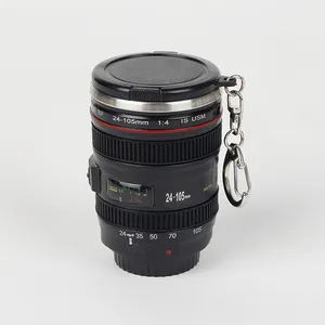 Small Camera Lens Mug With Key Ring
