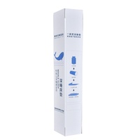Impression numérique gratuite 3.5 $-7 Carton ondulé kraft rectangulaire long et étroit pour grande boîte d'emballage de tapis de couchage à tapis enroulable