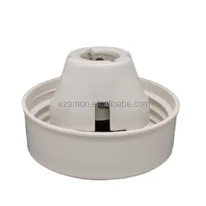 black porcelain ceramics bakelite b22 light bulb accessory lamp holder base socket for led light