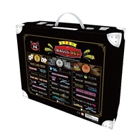 Kit de tours de magie STEM - Argenté, en métal, éducatif, pour les 8 ans et plus, adapté aux débutants, magie de close-up, nouveauté, blagues, farces, CE