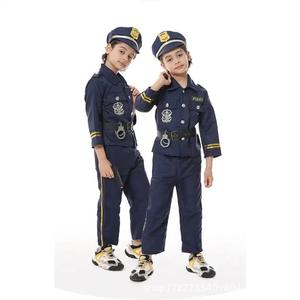 Halloween Anime estilo Sheriff policía uniformes niños niñas Doctor enfermera <span class=keywords><strong>bomberos</strong></span> realizar baile fiesta carrera disfraces - Product Image 2