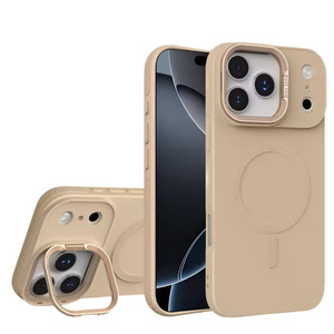 Thời Trang Vô Hình Kim Loại Ống Kính Khung Từ Trường Hợp Điện Thoại Cho Iphone 17air 11 12 13 15 16Promax 14 Cộng Với Mềm <span class=keywords><strong>TPU</strong></span> Chống Sốc Bìa - Product Image 1