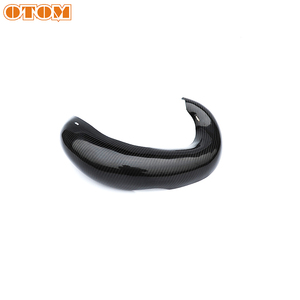 OTOM-Protection d'échappement à deux <span class=keywords><strong>temps</strong></span> en Fiber de carbone YZ250 pour moto <span class=keywords><strong>YAMAHA</strong></span> YZ <span class=keywords><strong>250</strong></span> - Product Image 3