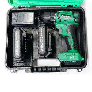 Hot Selling Professional Impact Cordless <b>Drill</b> With Two Battery 48v Household Lithium Power Mini <b>Hand</b> Tool Set Machine 140748 Li - Product Image 5