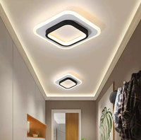 Lampe de Couloir Moderne, Plafonnier LED Rond Nordique pour Chambre et Couloir, Luminaire d'Intérieur