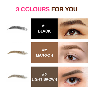 Teinture semi-permanente pour sourcils, tenue jusqu'à <span class=keywords><strong>4</strong></span> semaines, résistante à l'eau et anti-transfert, pour des sourcils plus fournis et définis, teinte claire pour sourcils. - Product Image 4