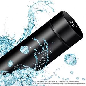 Promotion Business Gift Custom Logo Print Tea <b>Water</b> Wholesale Thermos Smart Temperature Sensor <b>Bottle</b> - Product Image 4