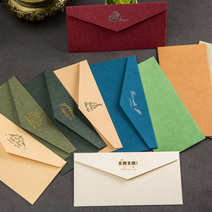 Carte de remerciement personnalisable avec logo, format vintage rétro, en papier kraft cartonné, estampage et gaufrage, recyclable - Product Image 2