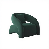 Fauteuil de salon ultra-populaire d'inspiration luxueuse, fauteuil de salon design, canapé une place